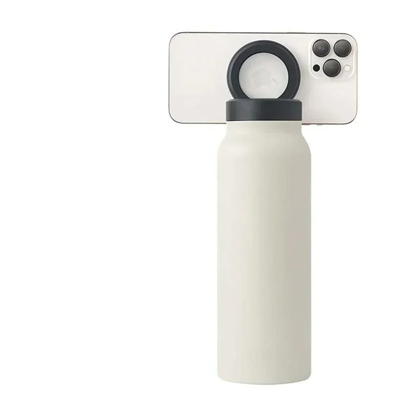 Magnetic Phone Holder Sports Water Bottle
